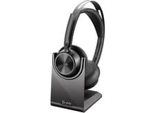 Image of Poly Voyager Focus 2 Headset With Charging Stand (Microsoft Teams Edition)