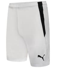 Image of Puma Liga Shorts X3 White/Black, white/Blue, White/Green, Size XL