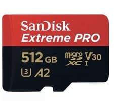 Image of SANDISK Extreme Pro Class 10 microSDXC Memory Card - 512 GB