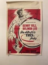Image of Benny Hill Film Poster. Un Detective “Tres” Prive / Who Done It?