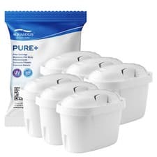 Image of 6 Limescale Water Filter Cartridge Compatible with Brita Maxtra+ Style XL Refill