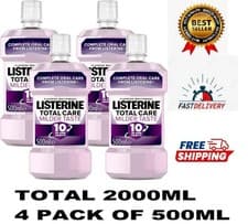 Image of Listerine Total Care Milder Taste Mouthwash, 500 ml Free 24 hours delivery in UK