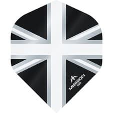 Image of Mission Alliance UV Standard 150 Micron - Union Jack Dart Flights - 5 Sets