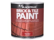 Image of Blackfriar Brick & Tile Paint Matt Red 500ml