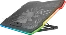 Image of GXT 1126 Aura Multicolour-Illuminated Laptop Cooling Stand for Laptops up to 17.