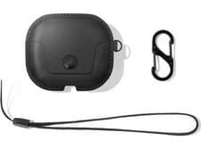 Image of Twelve South TS2207 AirSnap AirPods Gen 3 Leather Protective Case Cover Black