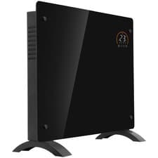 Image of Baridi Electric Glass Panel Heater 1000W Wi-Fi Enabled Black