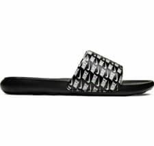 Image of Men's Nike Victori One Slide Print Black/White-Black (CN9678 006) Size 6