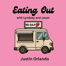 Image of Eating Out by Justin Orlando Paperback Book