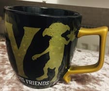 Image of MUG X LARGE DOBBY HAS COME TO SAVE HARRY POTTER & HIS FRIENDS COLLECTABLE NEW