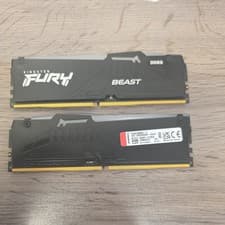 Image of 32GB (16GB x2) Kingston FURY Beast "KF556C40BBAK2-16" DDR5 5600MT/s Memory DIMM