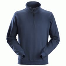 Image of Snickers 2818 ? Zip Work Sweatshirt NAVY BLUE