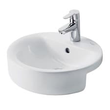 Image of Ideal Standard Concept Sphere Semi-Countertop Basin 450mm Wide 1 Tap Hole
