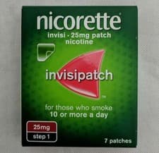 Image of NICORETTE INVISI 10mg / 15mg / 25mg Patches X 7 (Choose Strength)