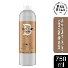 Image of Bed Head for Men by Tigi Clean Up Mens Daily Shampoo for Normal Hair 750ml