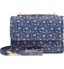 Image of TORY BURCH Women's Fleming Printed Small Convertible Shoulder Bag 57005