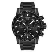 Image of Tissot Supersport Chrono Quartz Black Dial 45.5mm Men's Watch T1256173305100