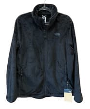 Image of The North Face NEW Size XL Osito Jacket Black Fuzzy Fleece Womens NWT Full Zip