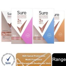 Image of Sure Women Maximum Protection Anti-Perspirant Deodorant Cream, 12 Pack, 45ml