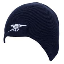 Image of Arsenal FC Navy Cannon Beanie - Brand New Official Merchandise