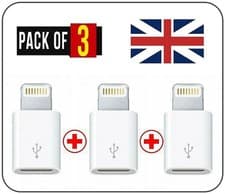 Image of Micro USB To 8 pin For iPhone iPad Converter Adapter Charging Connector iOS