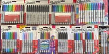 Image of Sharpie Permanent Marker Pens Assorted Packs - Fine/Ultra Fine/Twin Tip/Metallic