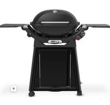 Image of Weber Q3200N+ Gas BBQ Grill with Premium Cart - New for 2025