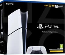 Image of Sony PlayStation 5 Slim Digital 1TB Home Gaming Console White