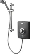 Image of Aqualisa Quartz 9.5kW Electric Shower Graphite / Chrome QZE9511 New Free Postage
