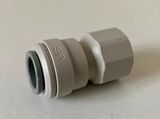 Image of John Guest 12mm Female To 3/8" BSP Female Push Fit Water Pipe Connector Speedfit