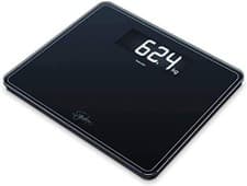 Image of Beurer GS410 - Easy to See Digital Glass Bathroom Scales in black