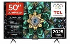 Image of 2025 144Hz TCL 50 inch 50Q6C-UK QD-Mini LED TV 4K Smart TV Google TV