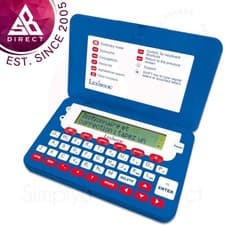Image of Lexibook English Electronic Dictionary with Thesaurus│Word Games│Memo-list│Blue