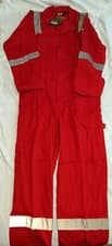 Image of Dickies WD2279 Lightweight Cotton Boilersuit Coverall Overall Reflective Red