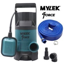 Image of Mylek Electric Submersible Pump 240V 400W Water Flood Pool Tubs With 20M Hose