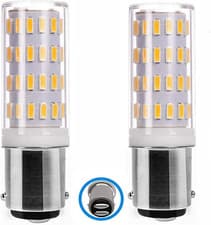 Image of Ba15D Led 12V 24V Bulb Double Contact 12V 24V Ac/Dc 5W, Double Contact Bayonet B