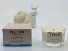 Image of NEOM Organics Complete Bliss Scented 1 Wick Candle 75 g Blush Rose Lime Pepper