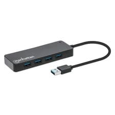 Image of Manhattan USB-A Dock/Hub Ports (x7): USB-A (x7) 5 Gbps (USB 3.2 Gen1 aka USB ...