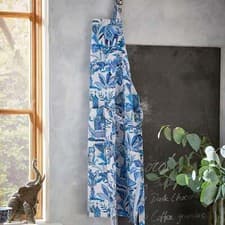 Image of Ulster Weavers India Blue Apron Cotton
