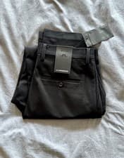 Image of j lindeberg Harry Stretch Wool Pant Black 32X34 BRAND NEW