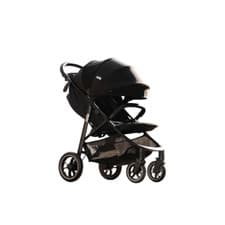Image of Joie Litetrax Stroller Shale Lightweight Folding Pushchair Travel System Compact
