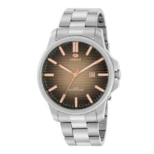 Image of Marea Men's Watch B36213/3 Stainless Steel 42 Mm Brown Rose Luminous 5 A