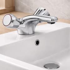 Image of Northbury Modern Mono Basin Mixer Tap Chrome