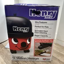 Image of NUMATIC Henry Xtra HVX200-11 Cylinder Vacuum 9 litres Pets Hard Floor Tool New