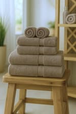 Image of Luxury Hotel Cotton Towels 600 GSM Luxor Super Soft Face Hand Bath Sheet