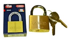 Image of ABUS 65 Series 40mm Brass Padlock - Keyed Alike - Incl VAT