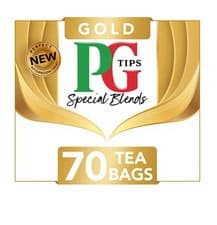 Image of Pg Tips Gold Tea 70 Tea Bags 203g Free And Fast Postage