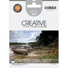 Image of Cokin P121 Gradual Grey G2 -ND 8 - 0.9 Filter. P Series - Medium