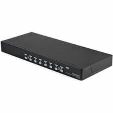 Image of Startech 8 Port 1U Rackmount Usb Kvm Switch Kit With Osd And Cables 8 Port 1U Ra