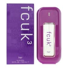 Image of FCUK 3 Her Eau de Toilette 100ml Spray for Her
